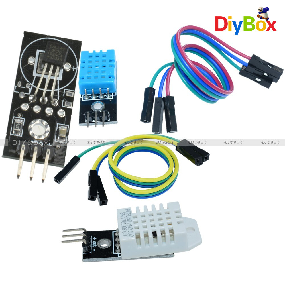 DHT22/AM2302 DHT11 DS18B20 Digital DC 5V Temperature and Humidity Sensor Module