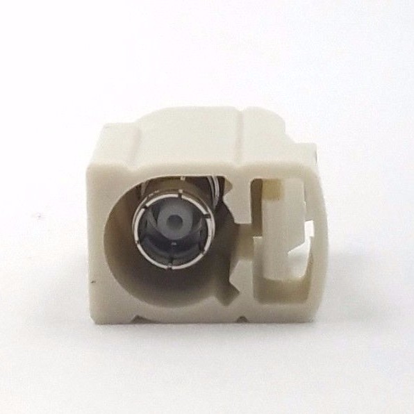 4pcs Auto FAKRA SMB Connector Straight Jack Crimp RG58 White Code B Phantom