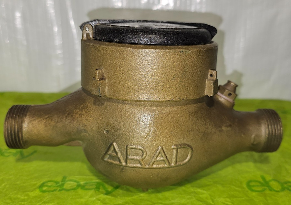 ARAD MASTER METER BRASS WATER METER 3/4"