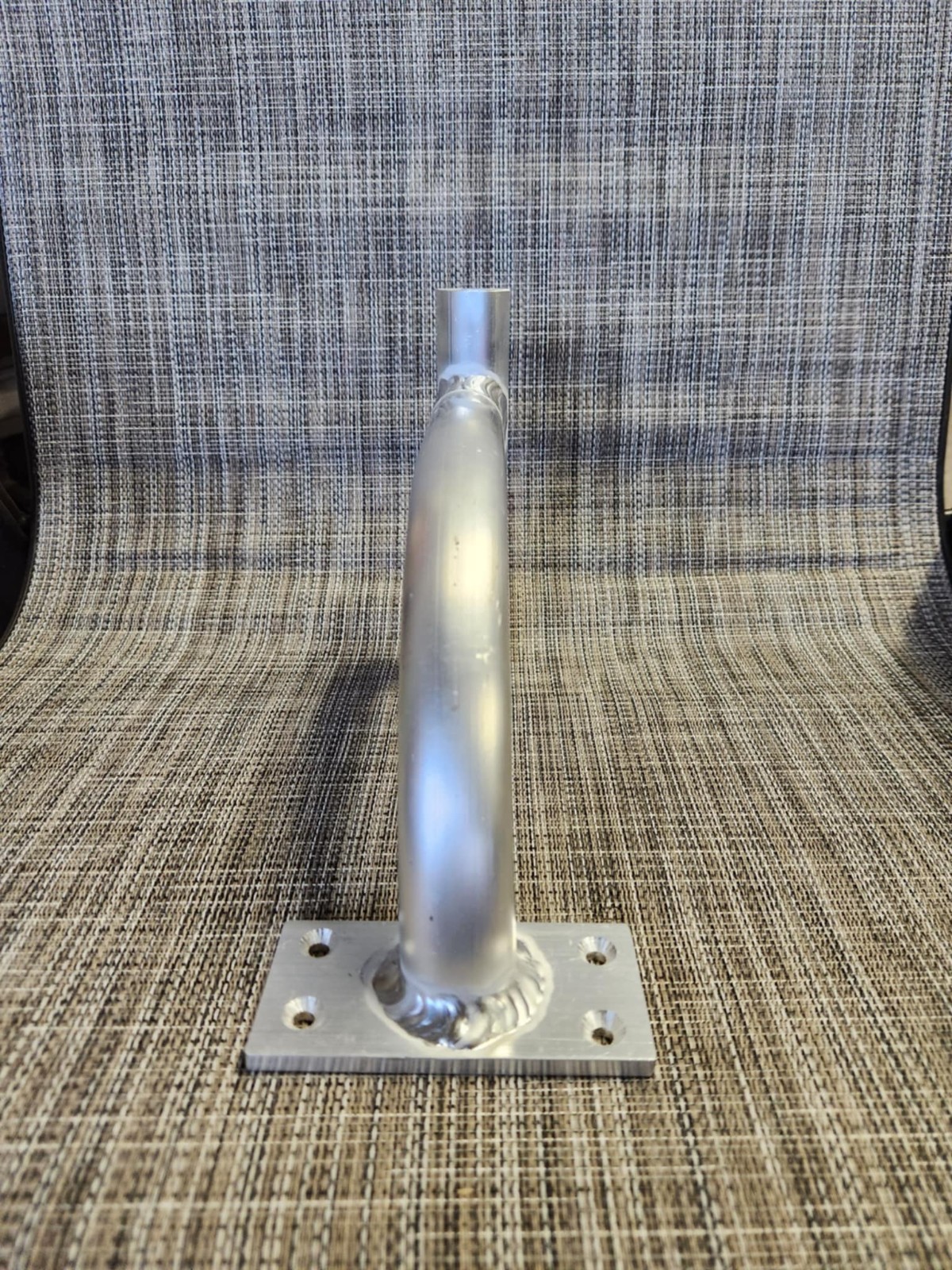 Aluminum Shallow Water Anchor Mount Bracket 1" 1.25" Straight Angled Curved