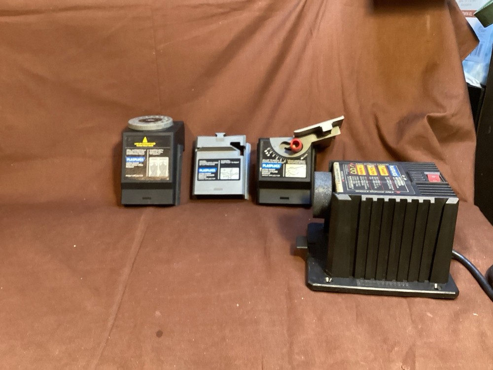 Plasplugs Ultra Sharpening Workstation DCS407VS Drillbits Knives Scissors Tools