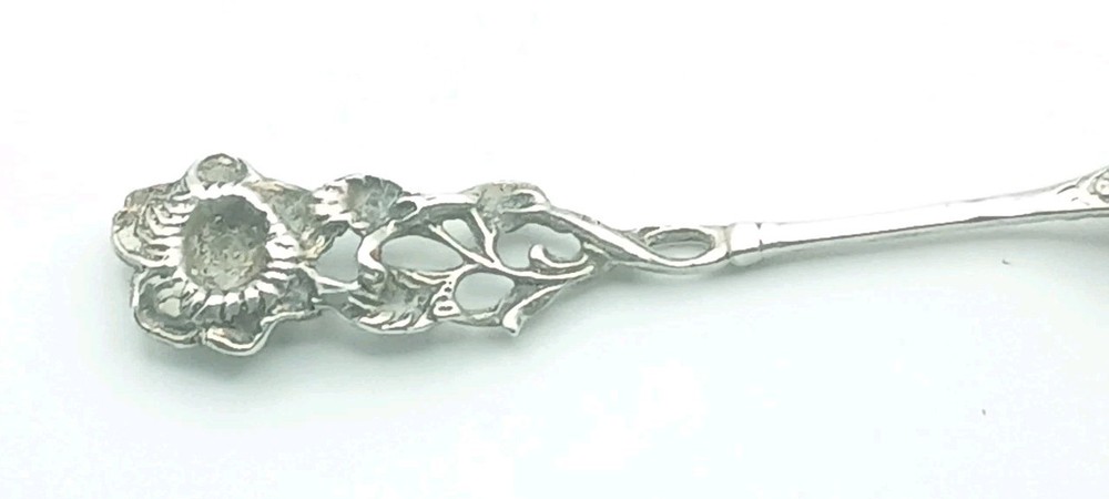 Christoph Bach Rose 835 CB German Silver Serving Spoon