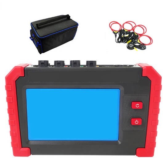 Power Quality Meter with Current Clamp USB Interface for Communication with PC