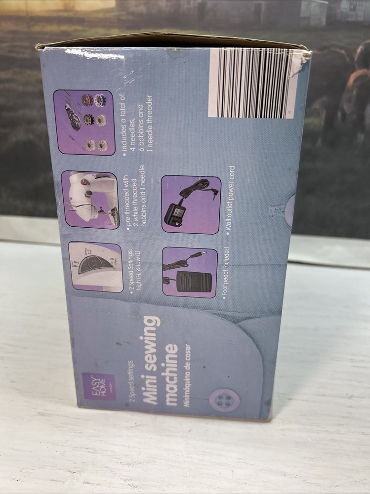 (Z). EASY HOME SOLUTIONS MINI SEWING MACHINE