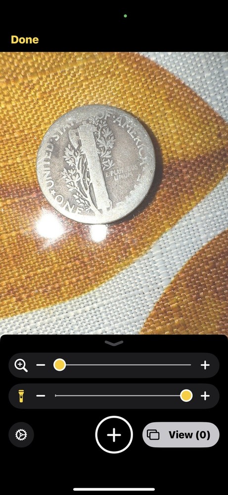 One Dime 1926 E Pluto is Unimos