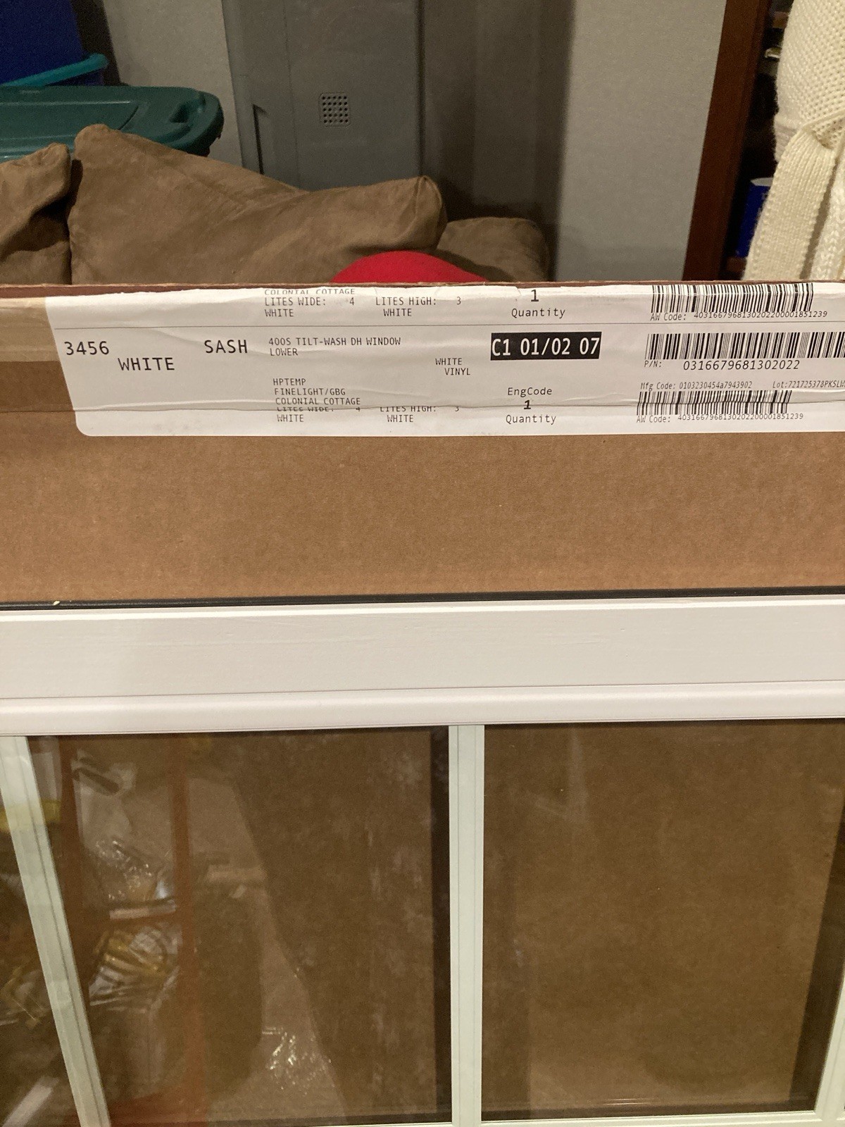 Brand New Anderson Windows Lower Panels For Various Sizes.