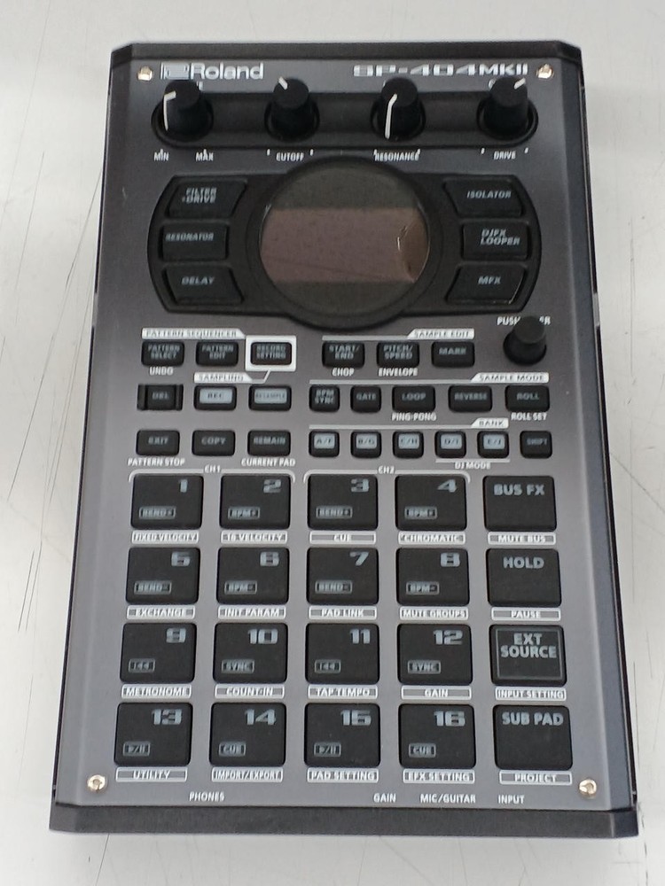 Roland SP-404MKII Creative Sampler 16GB Memory SP-404MK2 AC Adapter