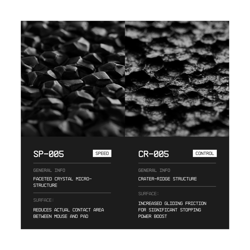 Wallhack SP-005 Glass Gaming Mouse Pad – Speed Surface, Large Mousepad for