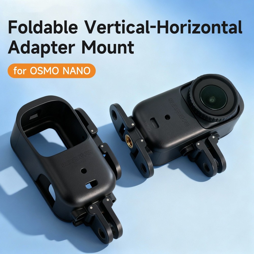 Quick-Release Adapter for DJI OSMO Nano Horizontal/Vertical Shooting Bracket