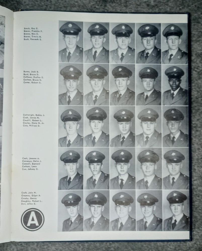 Basic Training Book Army Company B, First Battalion First Training Regiment 1959