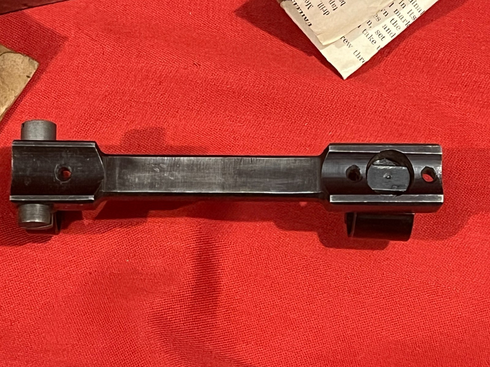 post WWII Patent No. REDFIELD JR-23 Base & 1" Ring set for SAVAGE 23 Bolt Action