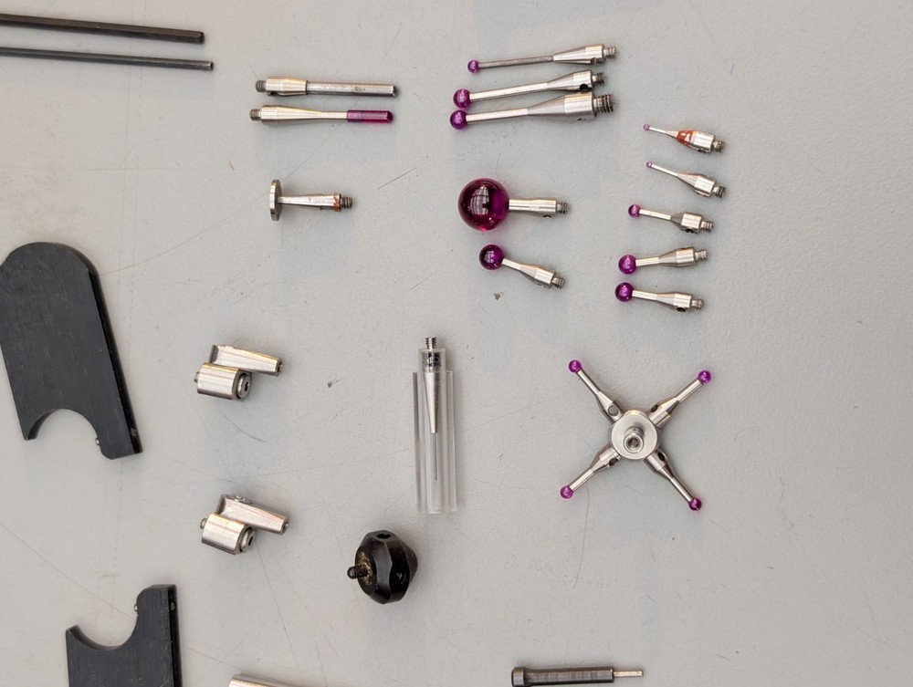 Genuine Renishaw CMM Touch Probe Disk Styli Ruby Tip Mixed Lot Datum Reference