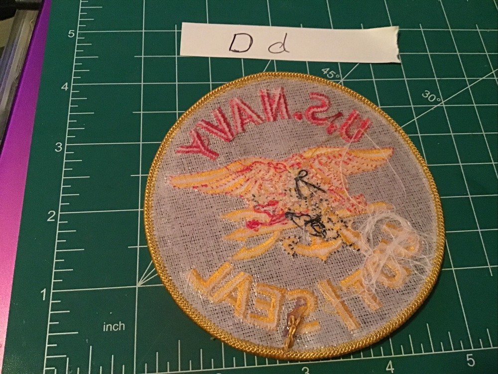 UDT Seal Team Trident US Navy Special Forces Naval Unit Squadron Patch