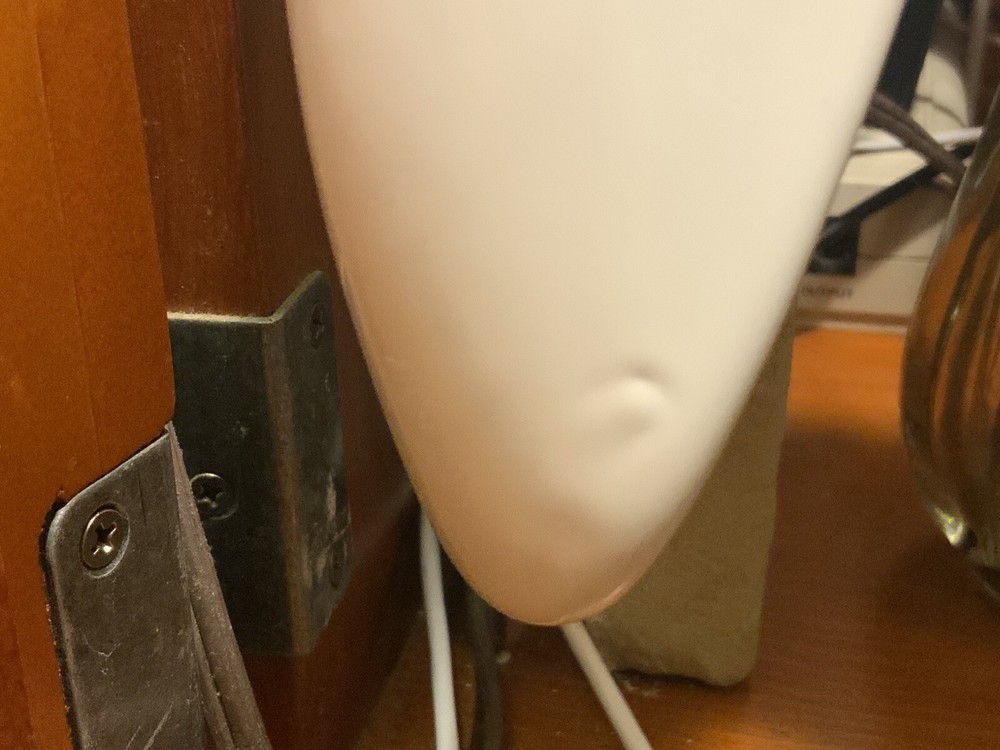 Hand Painted Oblong Server/Tray with Embossed Center Design 11” X 3.75”