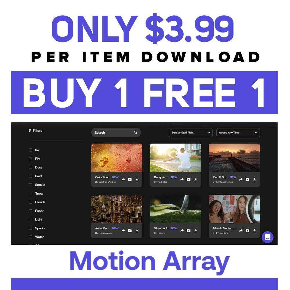 Motion Array Download $3.99 per item After Effect , Video Effect, Motion graphic