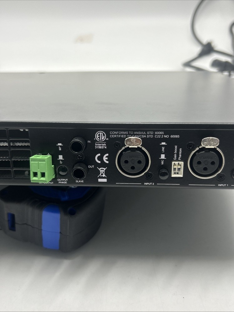 Ampetronic MLD9 Professional 2-Channel Rackmount 1U Induction MultiLoop Driver