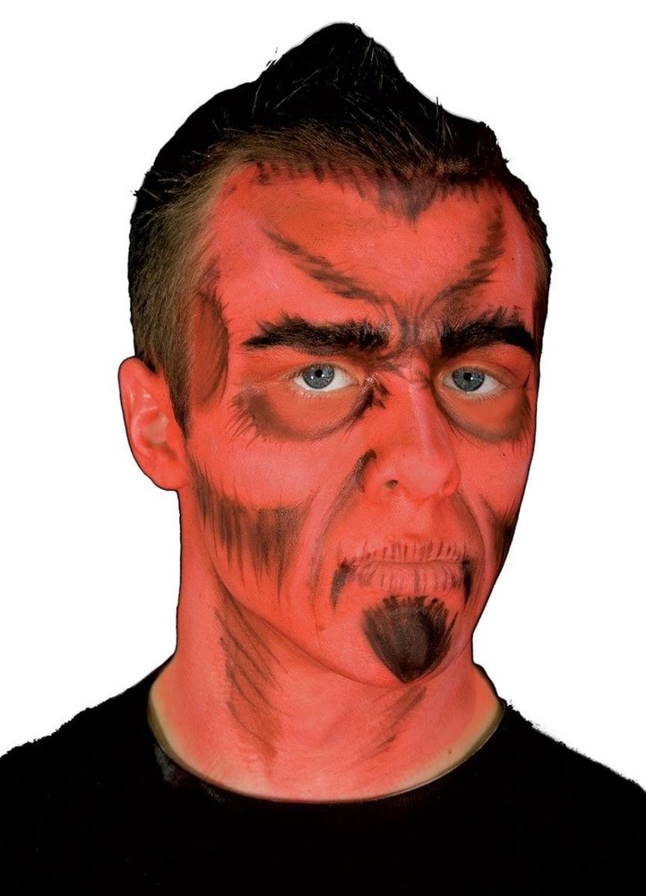 Devil Demon Costume Makeup Stack 4 Colors Carded