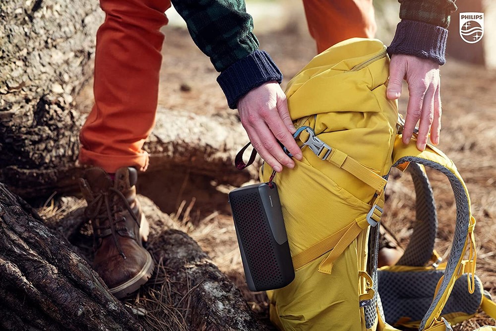 Philips S4807 Waterproof Wireless Bluetooth Speaker - Black