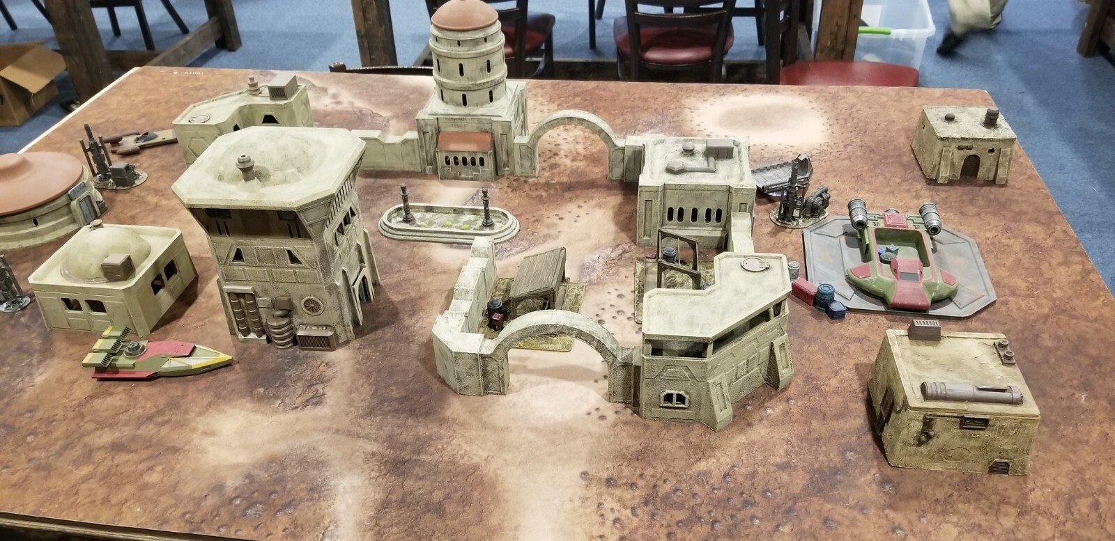 Desert Tower Building 28mm Legion Sci-fi Tabletop Terrain