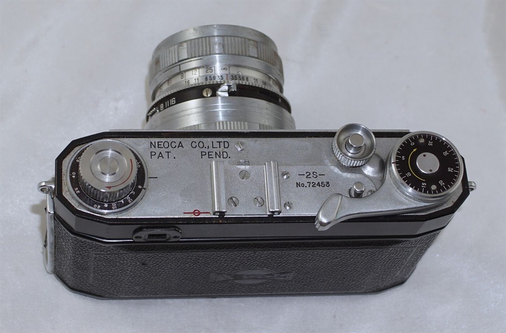 NEOCA 35 2S Double Stroke Rangefinder Camera w/ Hood & Case