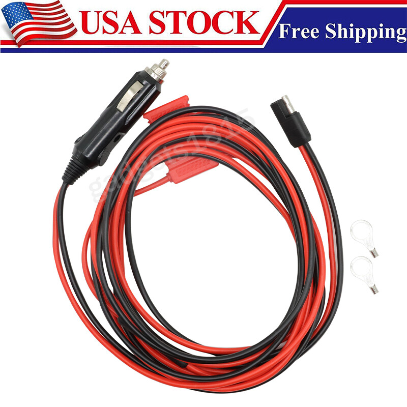 NEW Cigarette Lighter Power Cable For Motorola CM140 CM160 CM200d CM300d Radio