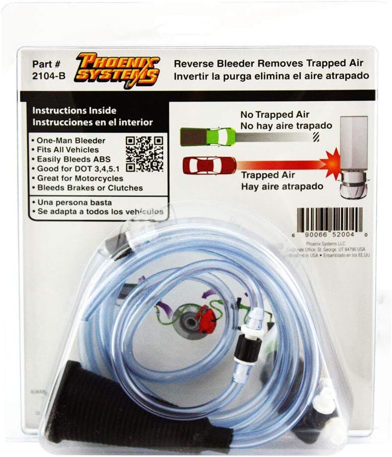 Phoenix V 5 Reverse Brake Bleeder Tool For Easy Abs Brake Bleeding