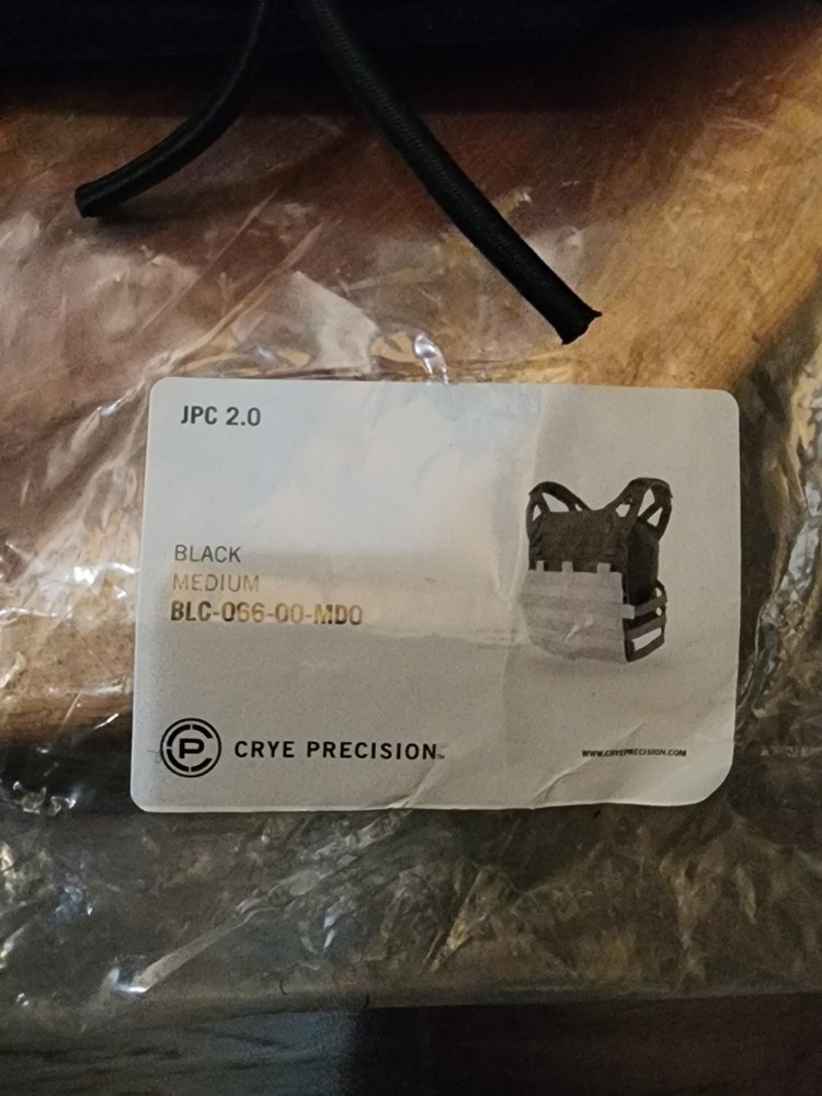 Crye Precision JPC 2.0 Black, Medium