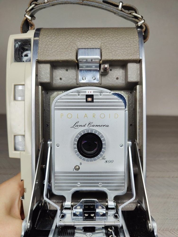 Polaroid 800 Land Camera Presentation Set Original Box Diffuser Manual