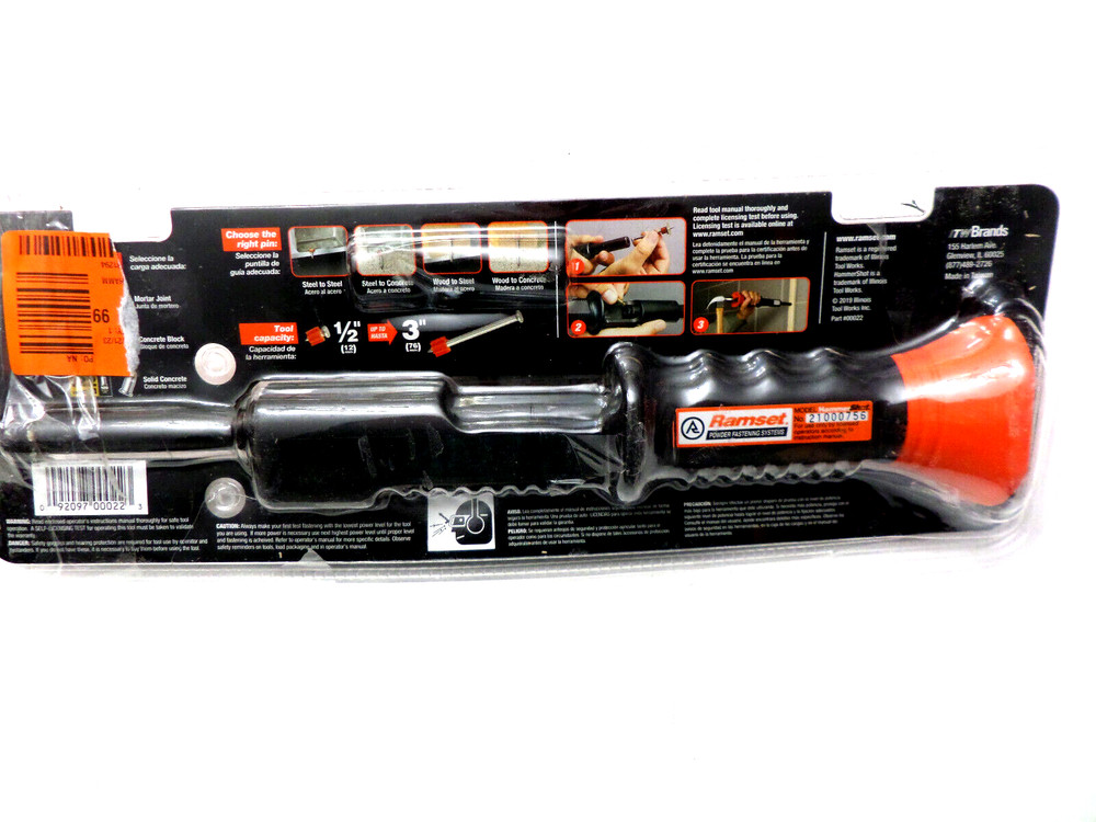 Ramset 00022 HammerShot Low Velocity Powder Actuated Tool