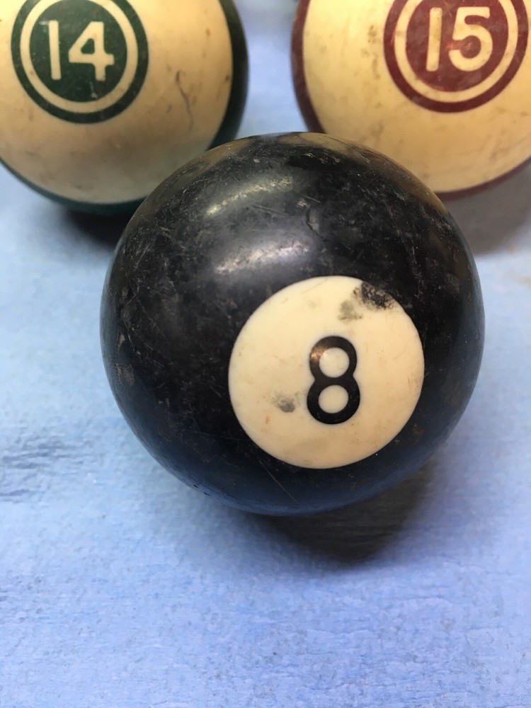 Vintage Billard Balls Pool Shift Knob