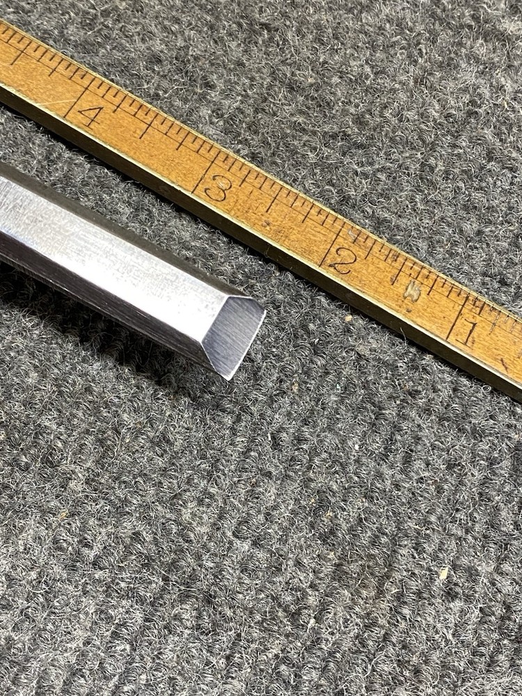 Vintage Stanley 1/2” Chisel “D” With Leather Padded Handle USA Sharp!