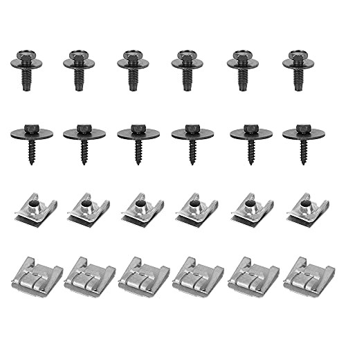 Engine Undertray Clips Screws Under Cover Splash Rivets for Benz E Class W211