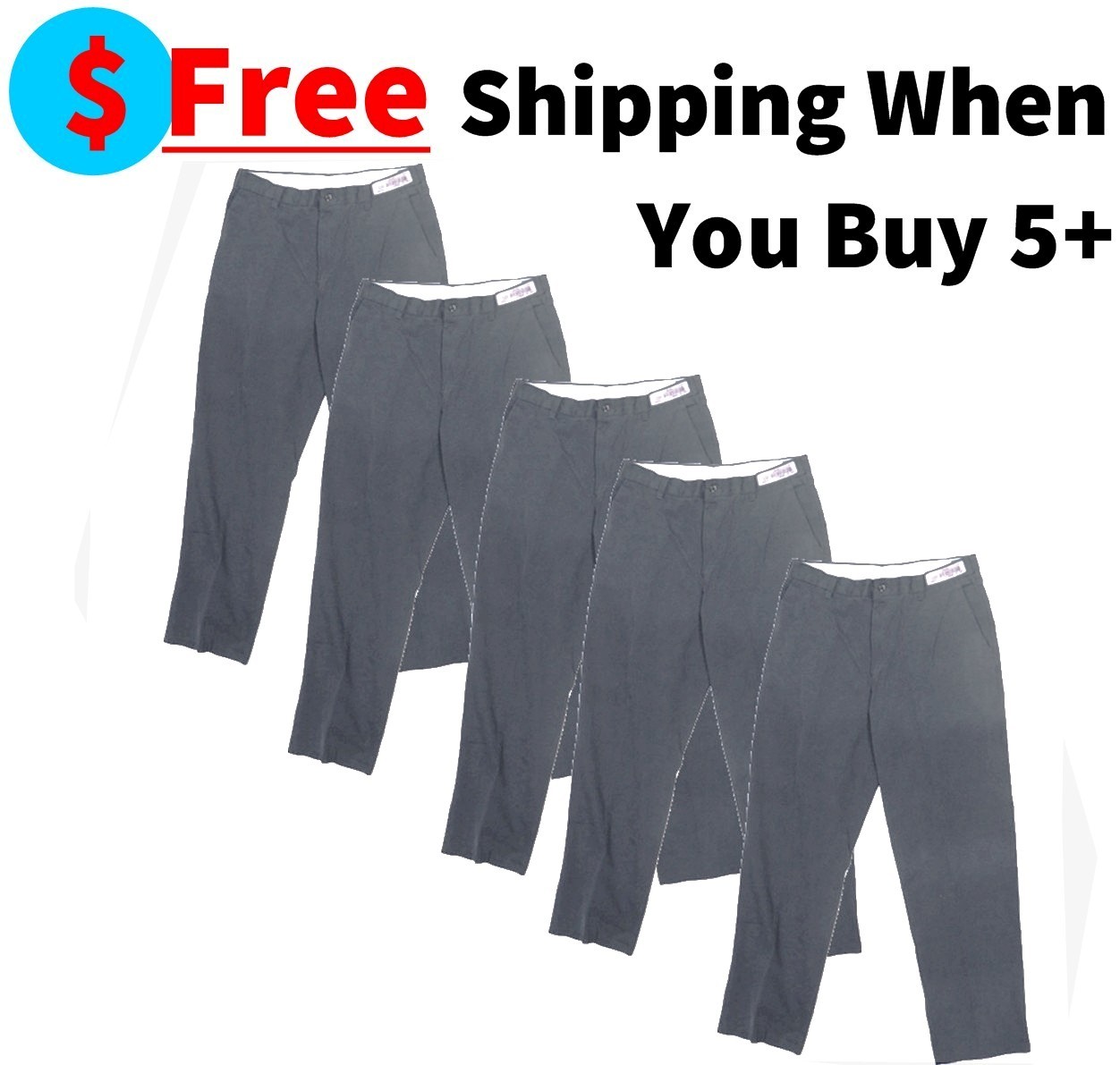 Used Charcoal Gray Uniform Work Pants Cintas, Unifirst, Dickies, Redkap ect