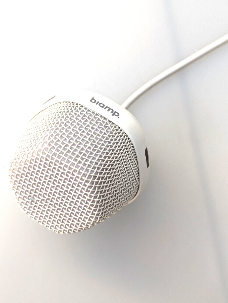 Biamp Systems Devio DCM-1 Beamtracking Ceiling Microphone White Made in USA