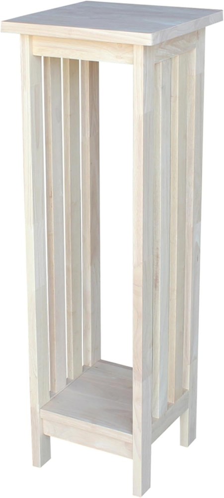 Solid Wood Mission Plant Stand 30