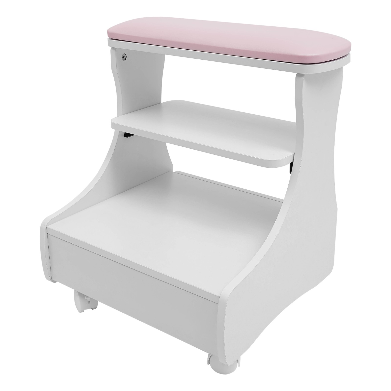 Foot Rest Pedicure Manicure Funiture, Trolley for Foot Bath, Footbath Stool