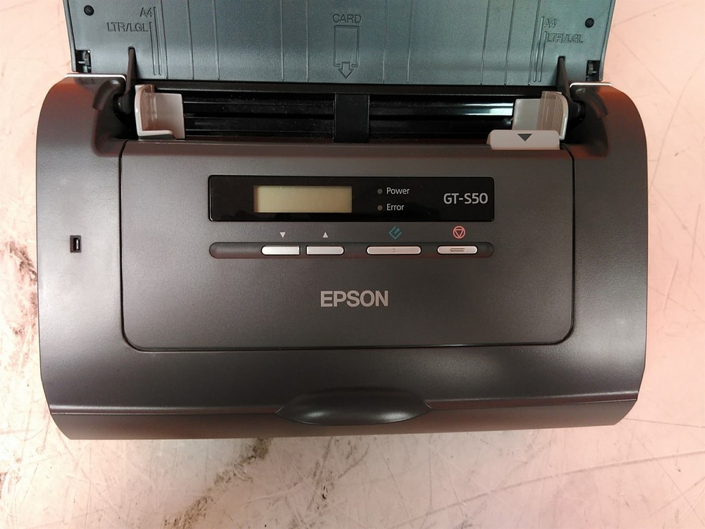 Epson WorkForce Pro GT-S50 Color Duplex Document Scanner NO PSU
