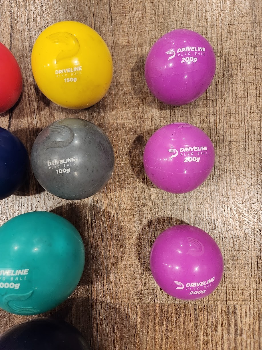 Driveline PlyoCare Balls Set Weighted Pitching Throwing Training 12 Balls
