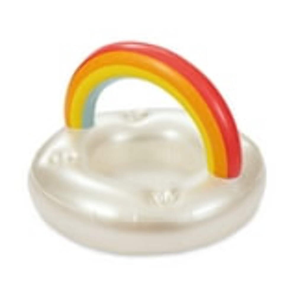 Inflatable Rainbow Beverage Holder Pool Float, Adults