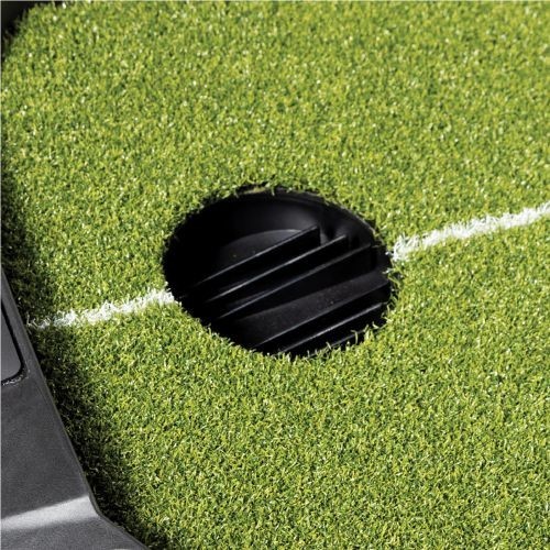 SkyTrak 9' Putting Green Turf Mat with Automatic Ball Return Indoor Golf Practic