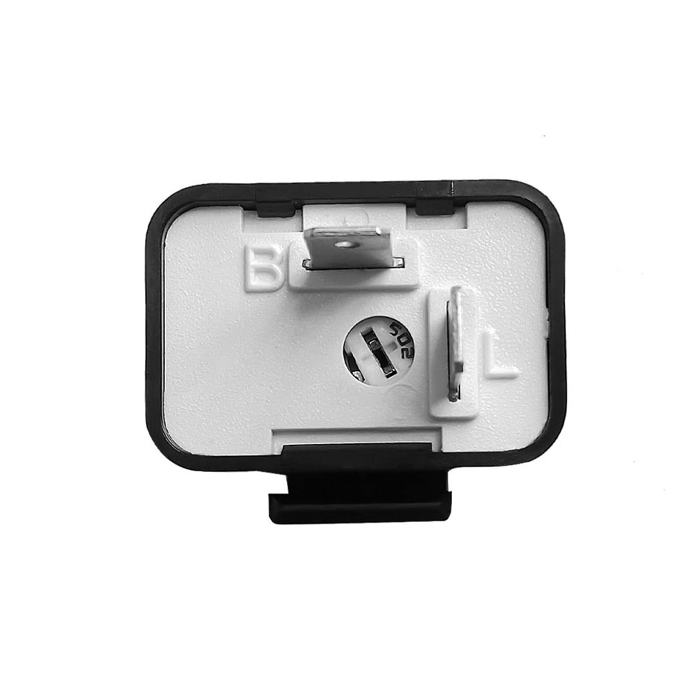 Adjustable 2-Pin Electronic LED Flasher Relay for Motorcycles Fix Turn...