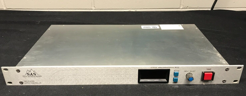Sierra Automated Systems ANC-8 SAS ANC8 Alpha Output Controller Control Panel
