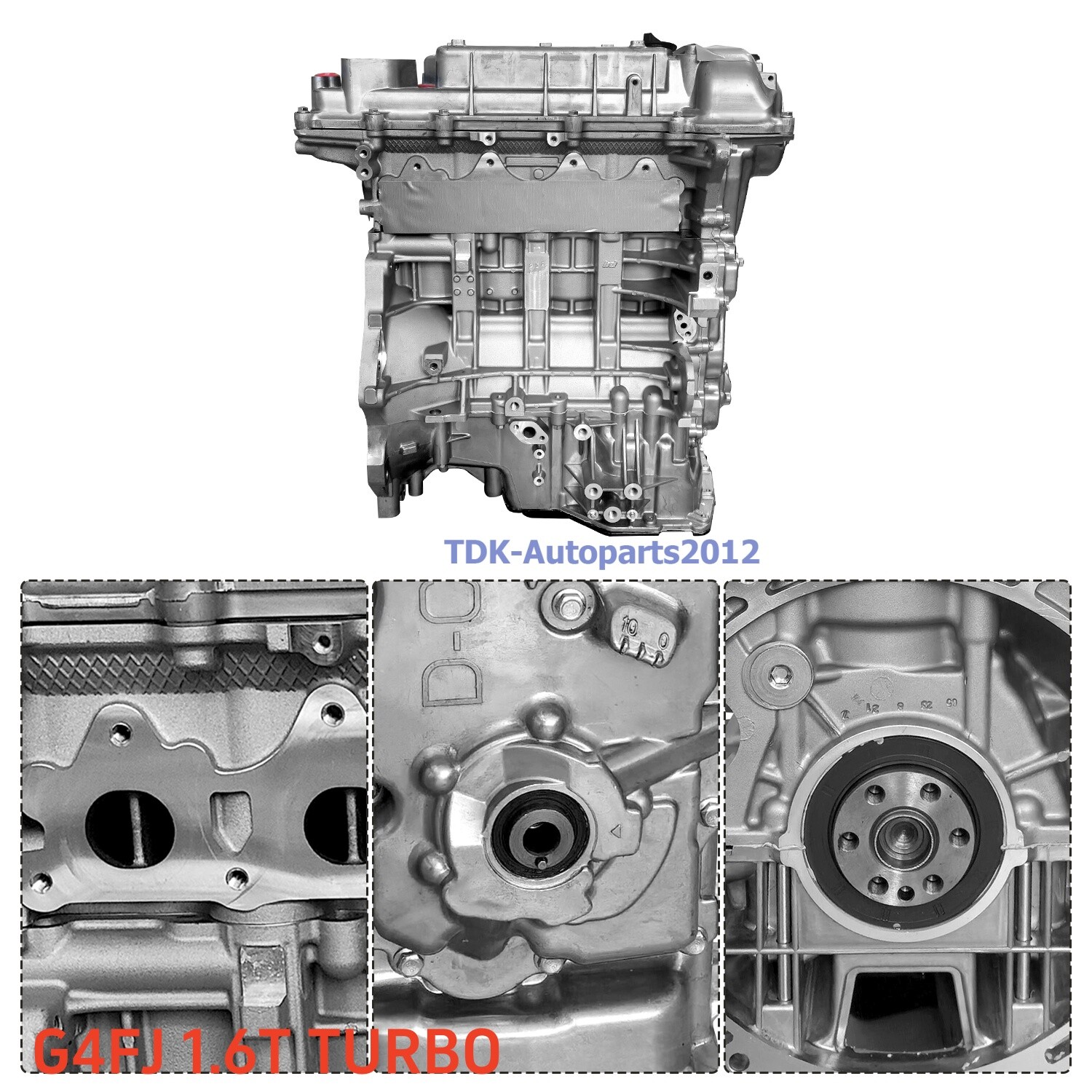 Brand New for 2016-2018 Hyundai Tucson Engine Motor 1.6L 4 Cyl Turbo G4FJ T-GDI