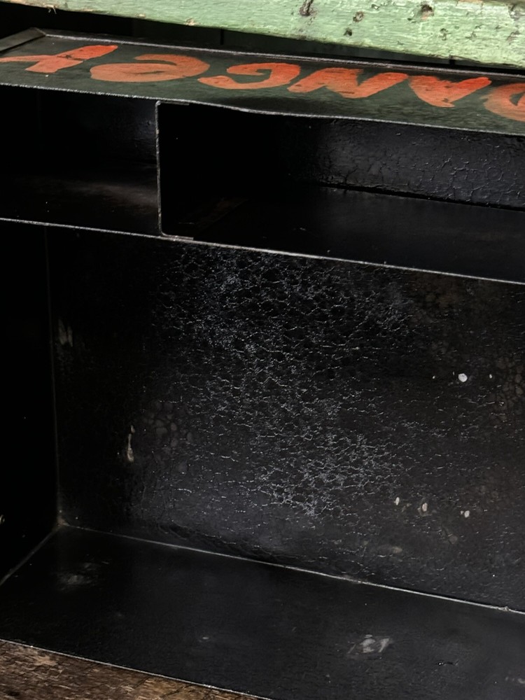 Antique Dynamite Box, Danger Dynamite Caps Lock Box