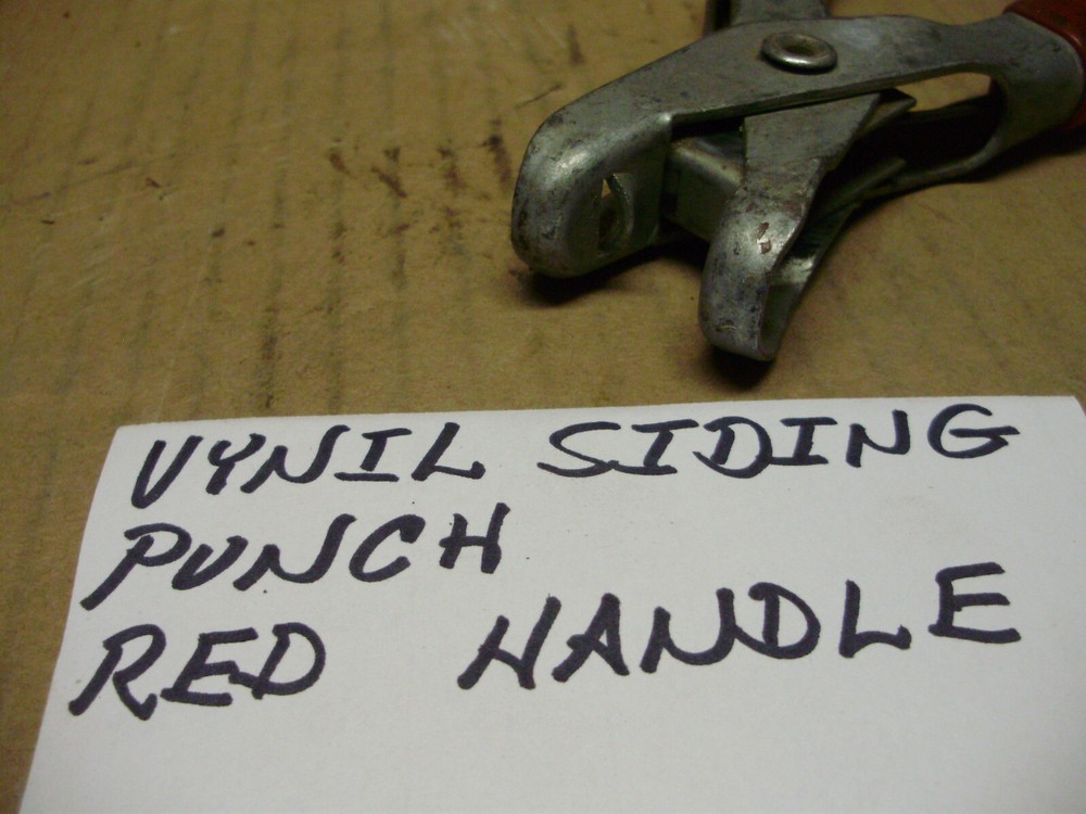 Hand Tools, Nye, Dresser, Vinyl Punch