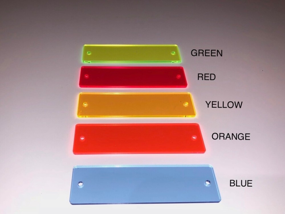 COLORED Plastics for SEGA - Independence Day Pinball Machine