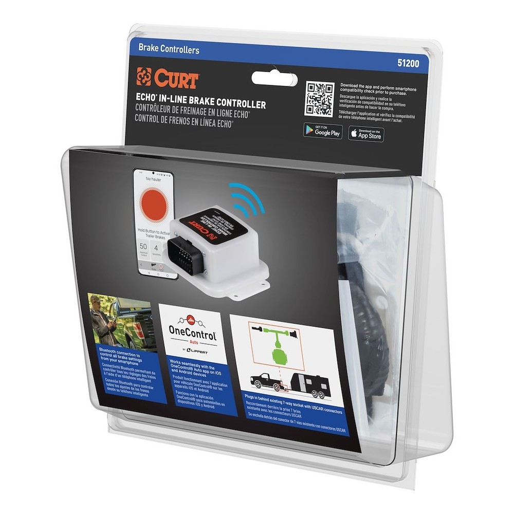 CURT 51200 Echo ™ BRAKE CONTROLLER