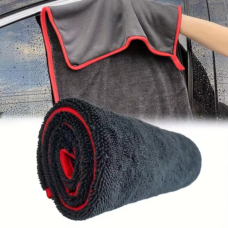Extra Large Microfiber Vehicle Drying Towel Super Absorbent Double-Sided...
