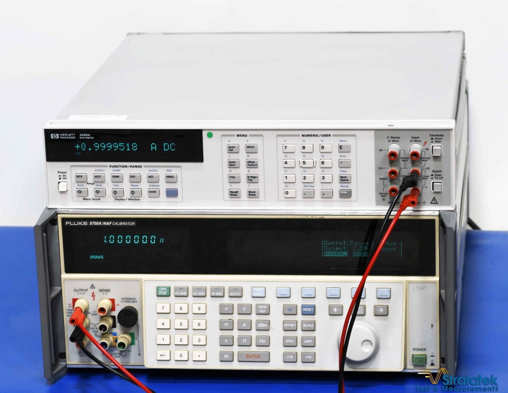 Fluke 5700A Multifunction Calibrator 5700A/NAF with Opt-03 ISO 17025 Calibrated