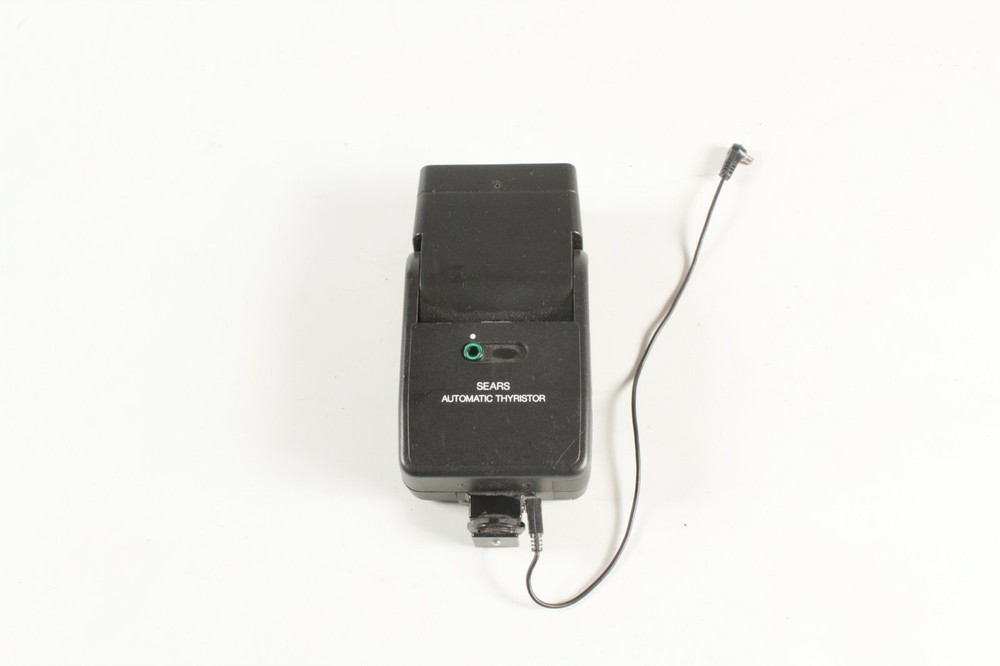 Vintage Sears Automatic Thyristor Flash Unit Adjustable Direction with Manual